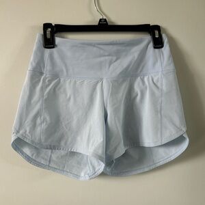 Lululemon Athletica Women's Athletic Shorts in Light Blue